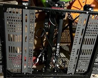 New Item: Buzz Around EX Scooter and Bruno Hydraulic Lift for Trailer Hitch to transport the Scooter