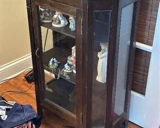 New this Weekend~Antique Curio Cabinet 