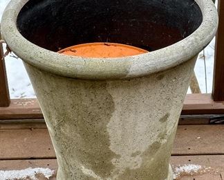 Composite Planters from Wannemakers. 4 in all.  Orig. 249.99 Each. 21" x 20"