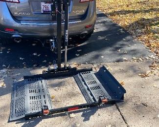 New Item: Buzz Around EX Scooter and Bruno Hydraulic Lift for Trailer Hitch to transport the Scooter