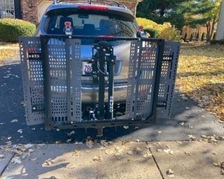 New Item: Buzz Around EX Scooter and Bruno Hydraulic Lift for Trailer Hitch to transport the Scooter