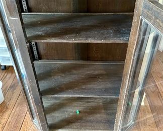 New this Weekend~Antique Curio Cabinet 