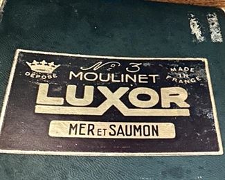 Luxor Moulinet Reel, Made in France