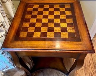Very nice Side Chess Table with Drawer.