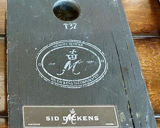 Sid Dickens Memory Block T37, Very Rare