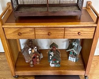 Shown with Rolling Cart, Bar Cart or Buffet