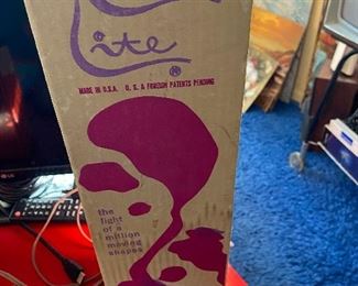 Retro Lava Lite Lamp/Box