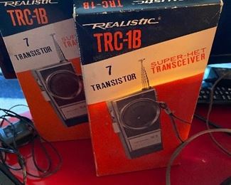 Realistic TRC 18 Walkie Talkies ( in garage now)