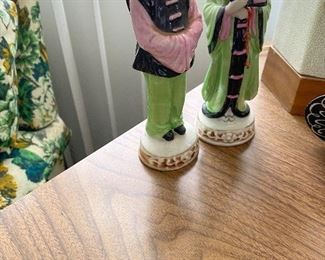 Mid Century Asian Figurines