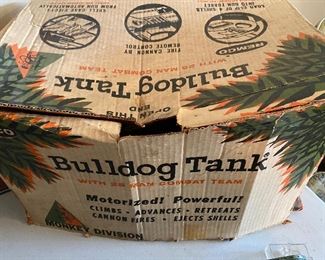 Remco Bulldog tank with Original Box