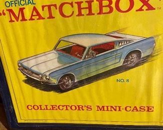 Matchbox #8 Mustang Collectors Mini Case