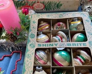 Vintage Shiny Brites Box