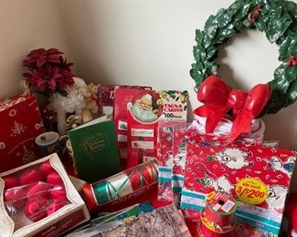 Vintage Wrapping Paper, Ribbons