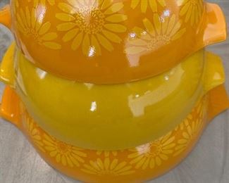 Daisy Cinderella Bowls only 3 With Original Packaging and Tags 