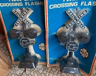 Marx NRFP Twin Light Crossing Flashing