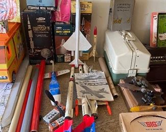 Estes Model Rockets, Engines, Parts, Model Accessories 