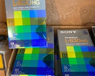 Vintage Beta Tapes NRFP