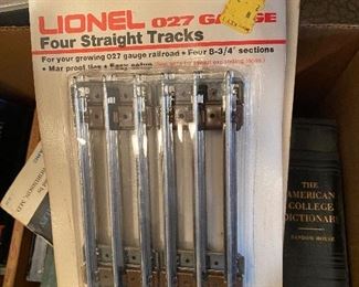 Lionel Four Straight Tracks NRFP