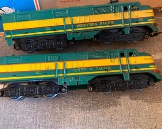 Marx Western Pacific Engine/Dummy