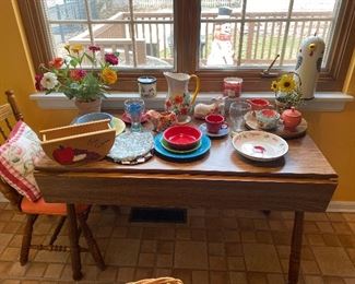 KITCHEN!!! Double Drop Leaf Table.