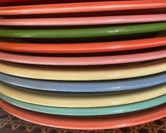 Colorful Fiesta Dinner Plates