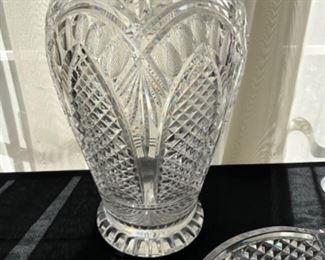 Waterford hand signed Master Cutter vase