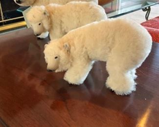 Set of 3 Colin’s Creatures Polar Bears