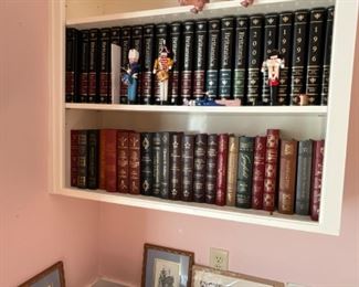 Easton Press leather bound Presidents collection
