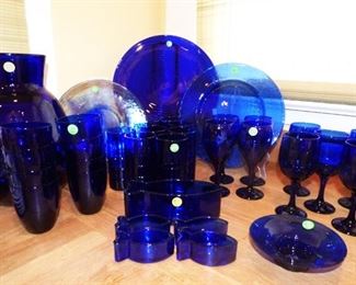 Cobalt Blue Glass Collection