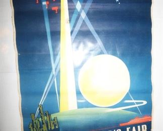 Original New York World's Fair 1939 Posters (See Next Picture)