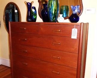 Large MCM Chest of drawers (1 of 2)