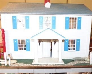 Lighted doll house