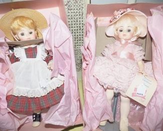 Madame Alexander Dolls "Ana McGuffey" & "Renoir" Mint in Original Boxes