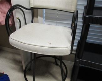2 of these nice swivel chairs/bar stools