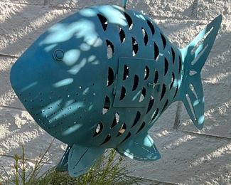 Yard Art Fish