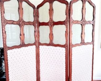 Boho Chic Folding Screen Room Divider