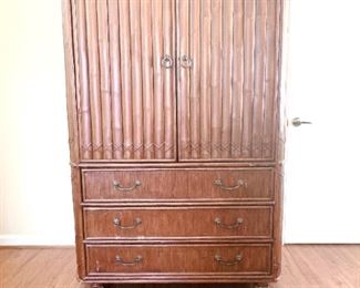 Bamboo Armoire