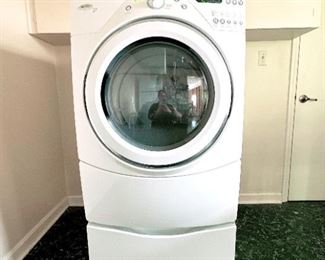 Whirlpool Dryer with Pedestal