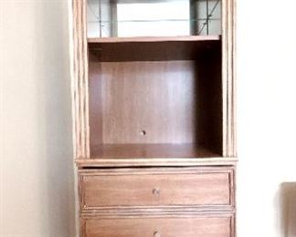 Boho Chic Bookshelf Storage Cabinet