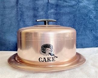 West Bend Cake Plate