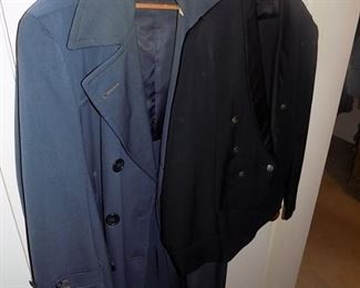 Air force overcoat and tux