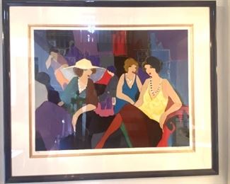 Reduced   to $  700 Itzchak  Tarkay TYrio 1992 Limited Edition Serigraph  36 x 28  from the edition of 350  This is # 150   $2700 Offered for $994