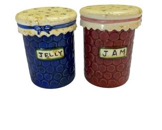 Jam and jelly jar figurines