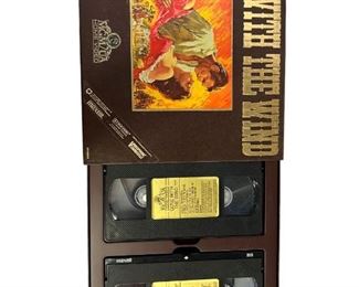 Gone with the Wind collectors VHS set
