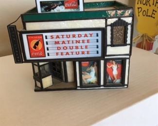 Dept. 56 Coca Cola Stained Glass