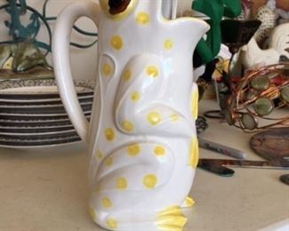 Vintage Frog Pitcher