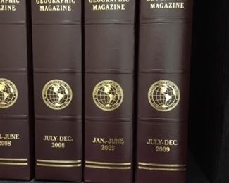 National Geographic Collection in faux leather sleeves