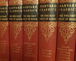Harvard Classics The Five Foot Shelf of Books Complete Set