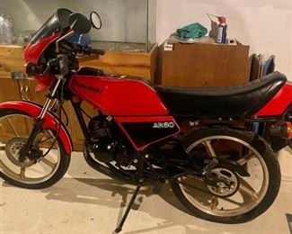 1970's Kawaski AR80 Cafe Racer