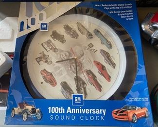 GM Car Clock